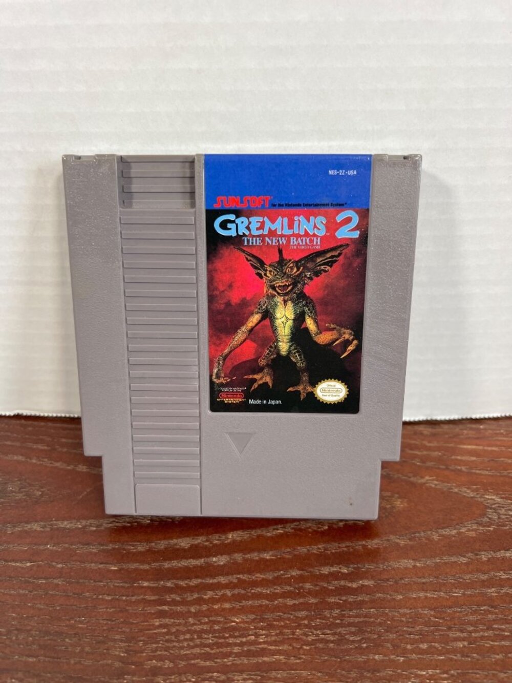 Gremlins 2: The New Batch NES Game Cartridge 1985 Tested Vintage